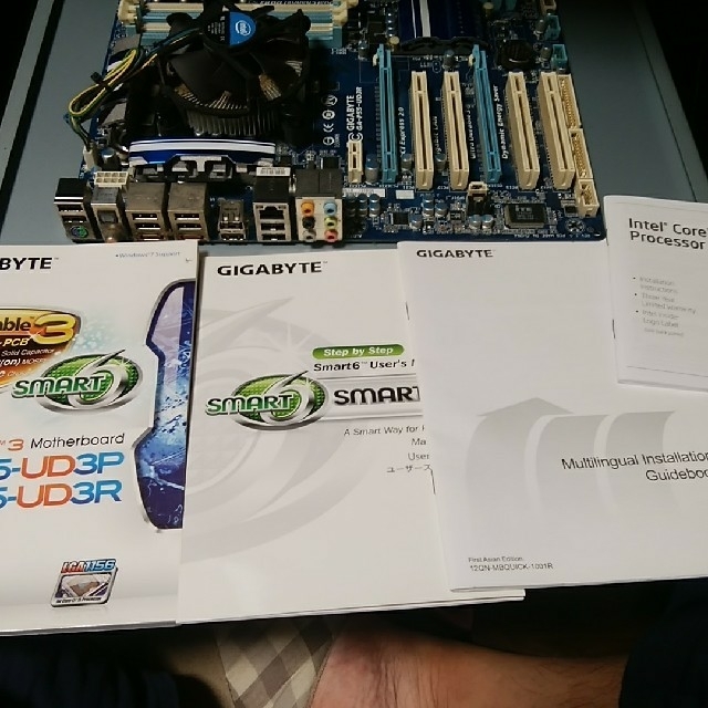 GIGABYTE GA-P55-UD3R INTEL i7 860　セット 2