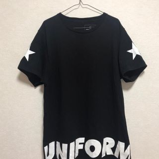 ユニフォームエクスペリメント(uniform experiment)のuniform experiment  BIG TEE(Tシャツ/カットソー(半袖/袖なし))