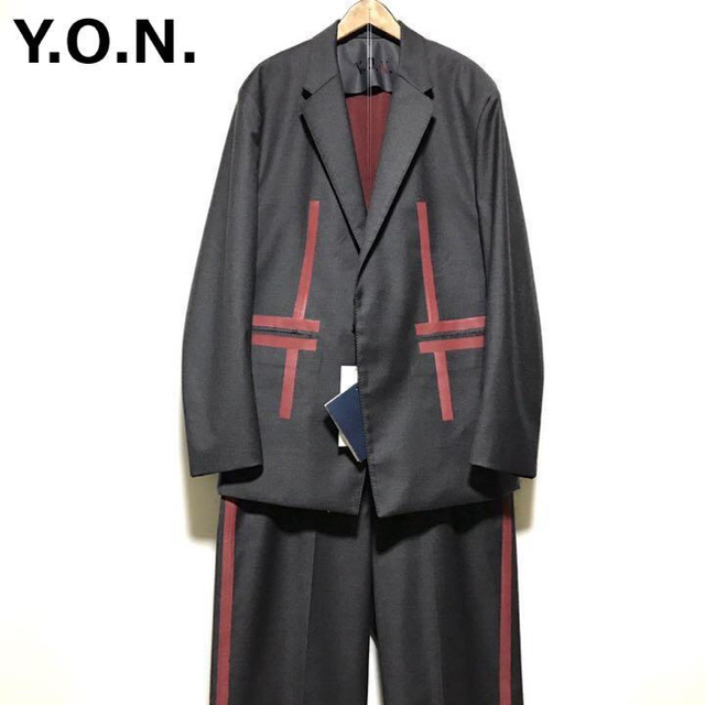 Y.O.N. 定価14万 19ＡＷ スーツセットアップ ワイオーエヌ Y.O.N
