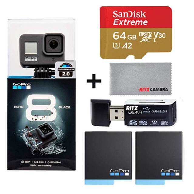 再入荷 GoPro HERO11 Black バッテリー2つ SDカード グリップ