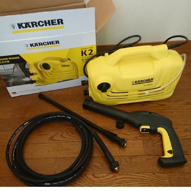 ケルヒャー(KARCHER) 高圧洗浄機 K2 クラシック  自動車/バイクの自動車(洗車・リペア用品)の商品写真