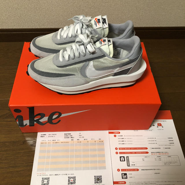 sacai nike LD WAFFLE ホワイト