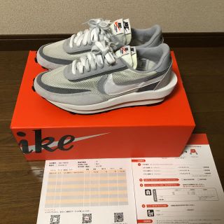 サカイ(sacai)のsacai nike LD WAFFLE ホワイト(スニーカー)