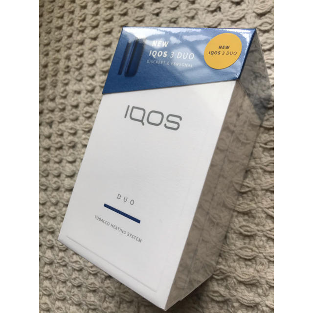 【新品未開封最新IQOS】IQOS 3 DUO ブルー