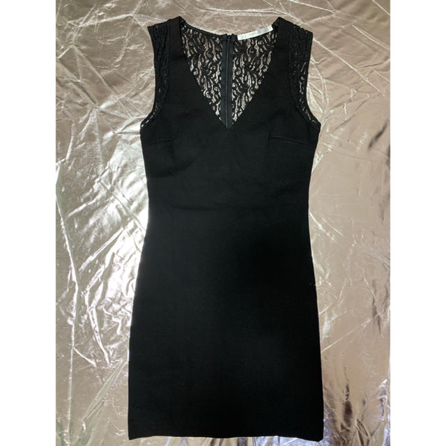 ZARA(ザラ)のザラ  黒のドレス レディースのワンピース(ひざ丈ワンピース)の商品写真