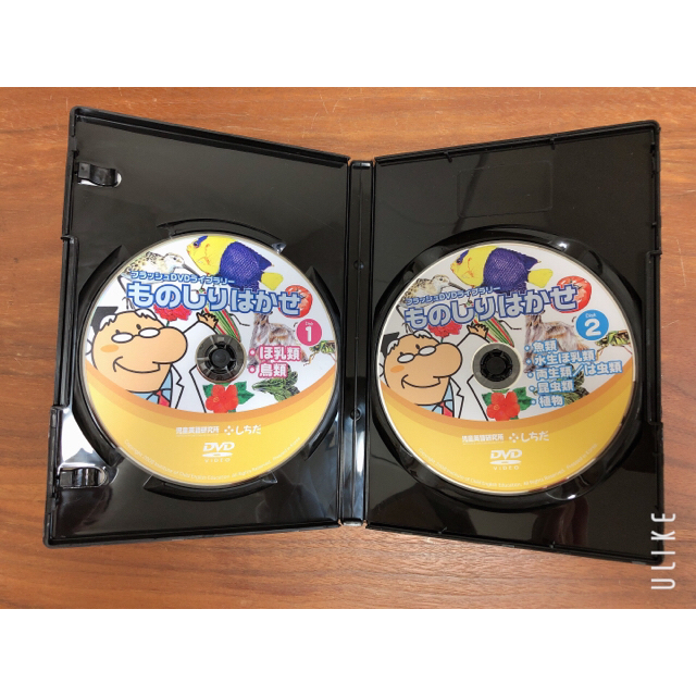 【しちだ フラッシュDVDライブラリー ものしりはかせ キッズ/ベビー/マタニティのおもちゃ(知育玩具)の商品写真