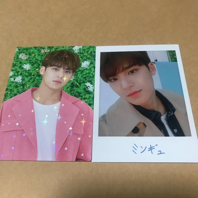 SEVENTEEN(セブンティーン)のミンギュ トレカセット エンタメ/ホビーのタレントグッズ(アイドルグッズ)の商品写真