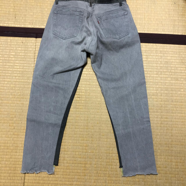 Levi's(リーバイス)の madebysunnysideup 再構築デニム リーバイス ヴェトモン 古着 メンズのパンツ(デニム/ジーンズ)の商品写真