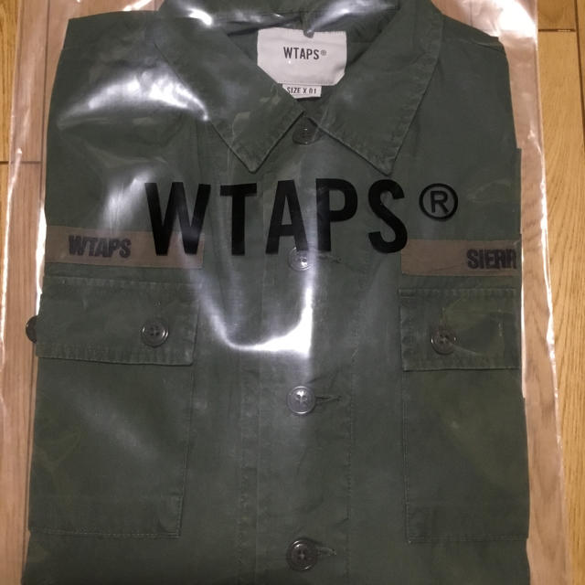 WTAPS 19SS JUNGLE LS 01 OD Sサイズ 新品未使用品シャツ