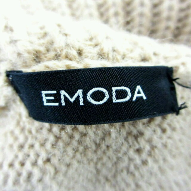 EMODA(エモダ)のEMODA タートルニットポンチョ レディースのトップス(ニット/セーター)の商品写真