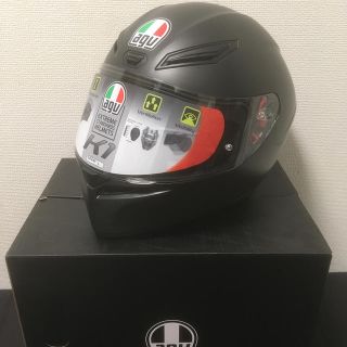 【試着のみ】agv k1 003 Matt black Lサイズ(ヘルメット/シールド)