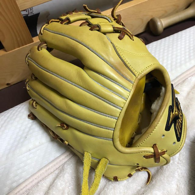 MIZUNO(ミズノ)のミズノプロ 硬式グローブ 内野手用 スポーツ/アウトドアの野球(グローブ)の商品写真