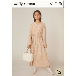 RANDEBOO natural neo dress (natural)(ロングワンピース/マキシワンピース)