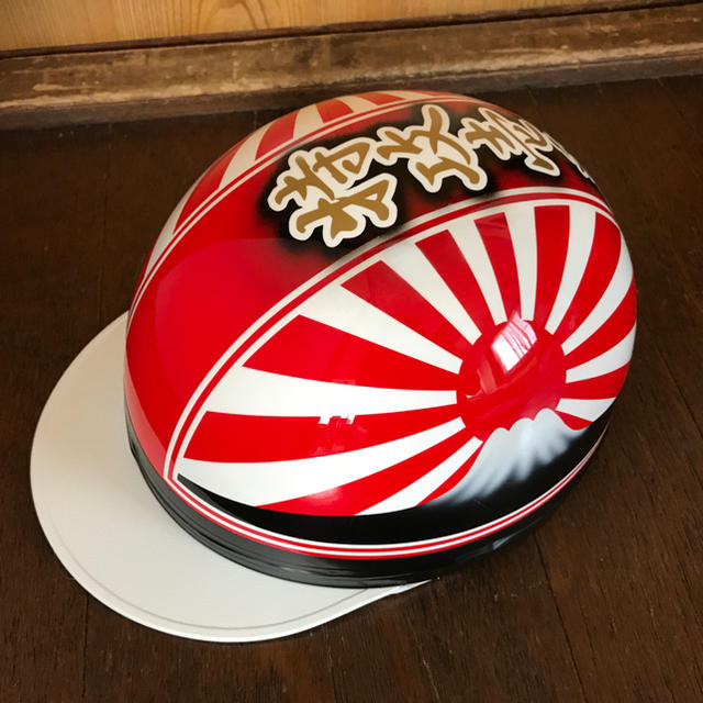 日本買蔵 新品 特攻一番機 富士日章 コルク半 ヘルメット ヘルメット