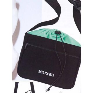 ミルクフェド(MILKFED.)のmini 2020年3月号付録 MILKFED.ショルダーバッグ(ショルダーバッグ)