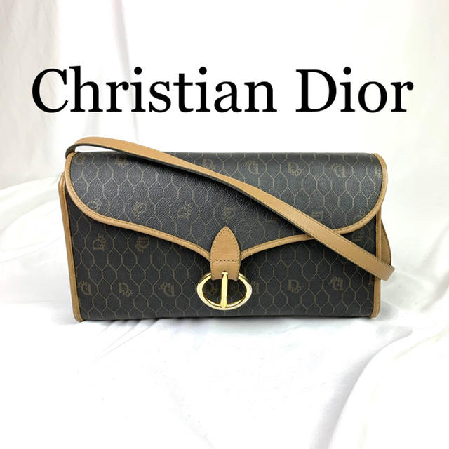 バッグ美品　タグ付き　Christian Dior トロッター　ショルダーバッグ