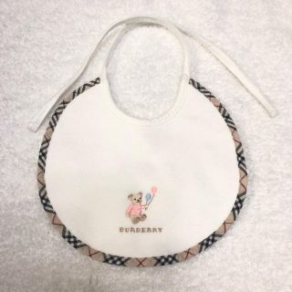 バーバリー(BURBERRY)の未使用 バーバリー ベビー スタイ よだれかけ(ベビースタイ/よだれかけ)