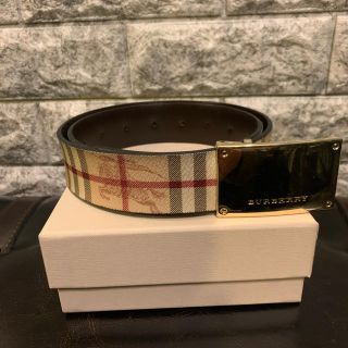 バーバリー(BURBERRY)の　バーバリー　BURBERRY レディースレザーベルト　3741142 (ベルト)