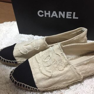 シャネル(CHANEL)のCHANEL エスパドリーユ 23.5センチ位(その他)