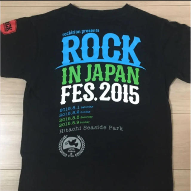 ロッキンジャパン 2015 フェス Tシャツ チケットの音楽(音楽フェス)の商品写真