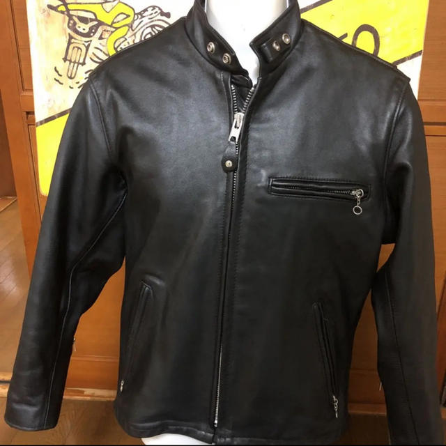 超美品‼️schott641SP 38インチシングルライダース-