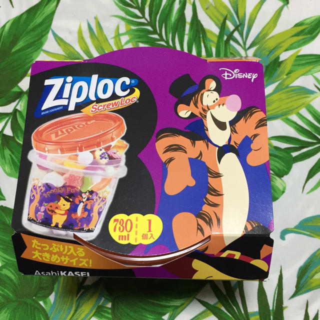 Disney(ディズニー)の新品＊ディズニージップロックコンテナー  ２個 インテリア/住まい/日用品のキッチン/食器(容器)の商品写真