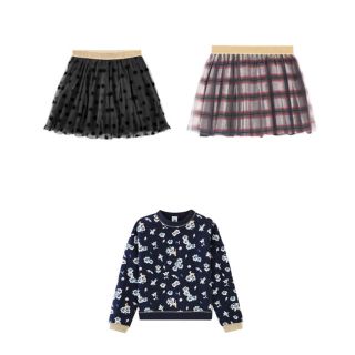 プチバトー(PETIT BATEAU)のこはる様専用♡プチバトー3点おまとめ(スカート)