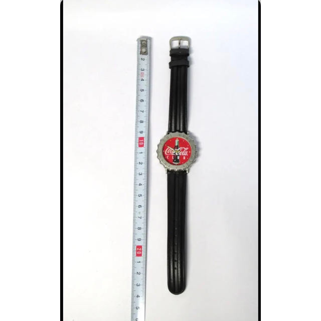 オシャレ! 瓶のふた型 希少 コカコーラ CLUB member 腕時計