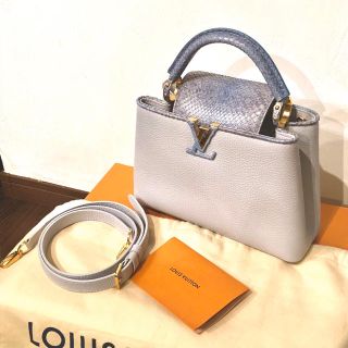 ルイヴィトン(LOUIS VUITTON)のカプシーヌ BB 💕💕超レア LV パイソン(ハンドバッグ)