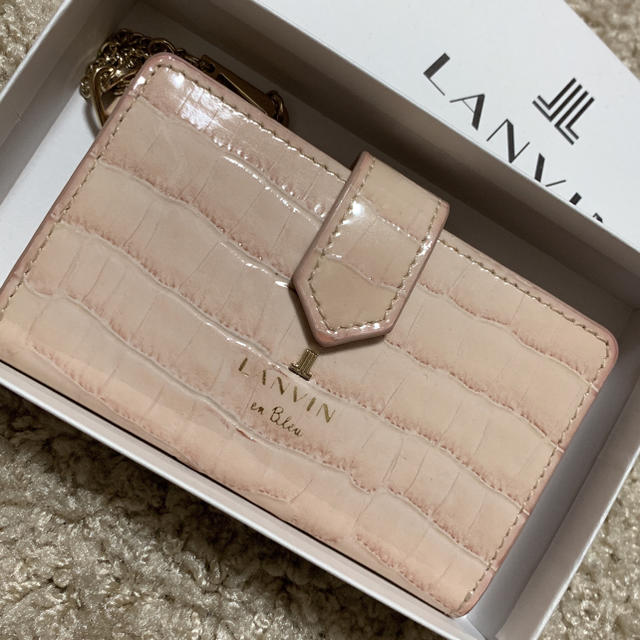 LANVIN(ランバン)のLANVIN カードケース レディースのファッション小物(名刺入れ/定期入れ)の商品写真