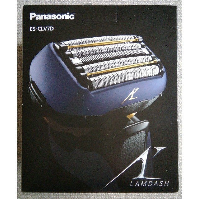 Panasonic パナソニック LAMDASH メンズシェーバー 5枚刃 青スマホ/家電/カメラ