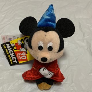 ディズニー(Disney)のディズニー　ちょっこりさん　ファンタジア　魔法使いの弟子　ミッキー　タグ付き(キャラクターグッズ)