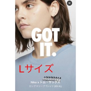 ナイキ(NIKE)のナイキ　トムサックス　ロンT Lサイズ(Tシャツ(長袖/七分))