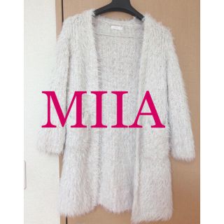 ミーア(MIIA)のミーア ロングカーディガン　(カーディガン)