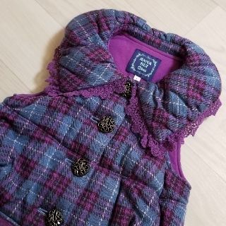 アナスイミニ(ANNA SUI mini)のANNA SUI mini 中綿ベスト(ジャケット/上着)