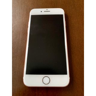 アップル(Apple)のiPhone7 ローズゴールド 32GB SIMフリー　美品(スマートフォン本体)