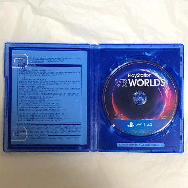 PlayStation VR(プレイステーションヴィーアール)のPlayStation VR WORLDS PS4 エンタメ/ホビーのゲームソフト/ゲーム機本体(家庭用ゲームソフト)の商品写真