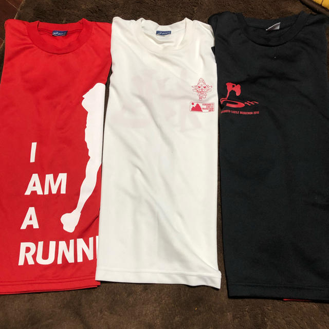 asics(アシックス)の熊本城マラソン出走記念Tシャツ スポーツ/アウトドアのランニング(ウェア)の商品写真