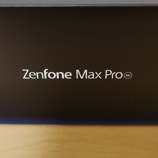 新品 ZenFone Max Pro M2 チタニウム ガラスフィルム ケース付 2