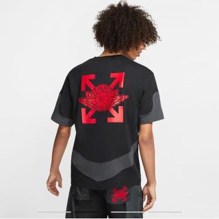 オフホワイト(OFF-WHITE)のジョーダン x ショートスリーブTシャツ(Tシャツ/カットソー(半袖/袖なし))