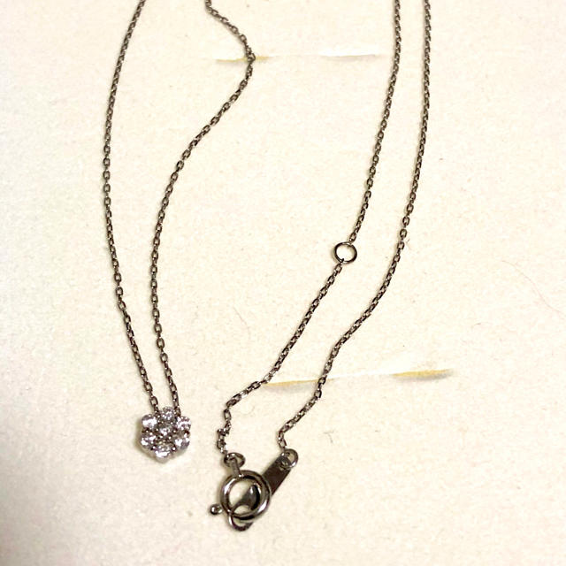 Vendome Aoyama(ヴァンドームアオヤマ)のVA ヴァンドーム青山　プラチナ　ダイヤ　ネックレス レディースのアクセサリー(ネックレス)の商品写真