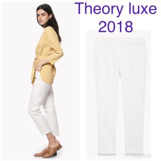 セオリーリュクス(Theory luxe)のCotton Comfort Ribra Theory luxe 2018(クロップドパンツ)