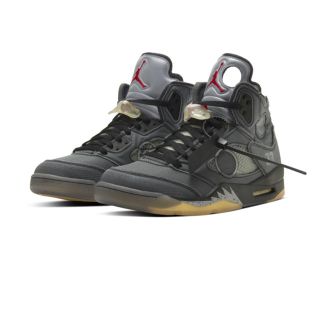 ナイキ(NIKE)のair jordan 5 off white(スニーカー)