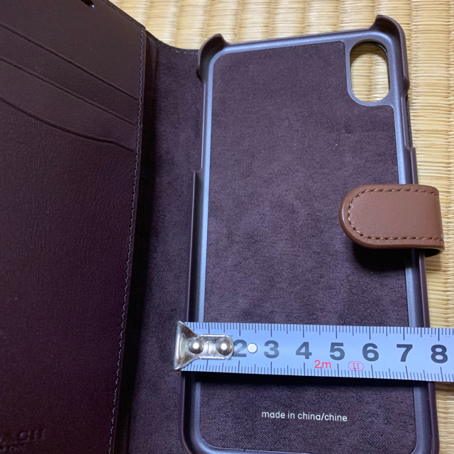 COACH(コーチ)の☆新品未使用☆coach iPhone X PLUS手帳カバー☆ スマホ/家電/カメラのスマホアクセサリー(iPhoneケース)の商品写真