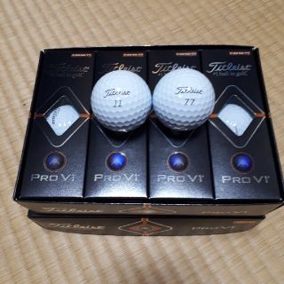 タイトリスト(Titleist)のタイトリスト社製 PRO V1 WHITE 2ダース 24球 ダブルナンバー(その他)