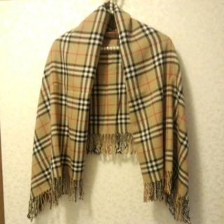 バーバリー(BURBERRY)のBURBERRY正規品☆大判ショール(マフラー/ショール)