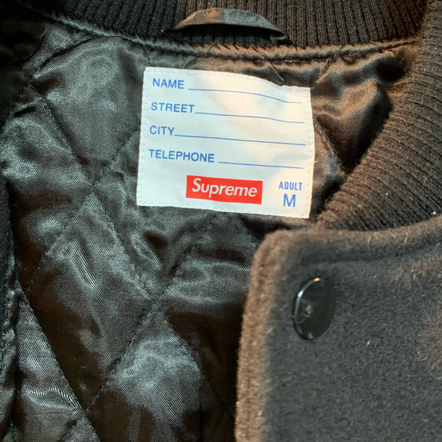 Supreme 19fw Delta Logo Varsity Jacket Supreme 19fw Delta Logo Varsity Jacket