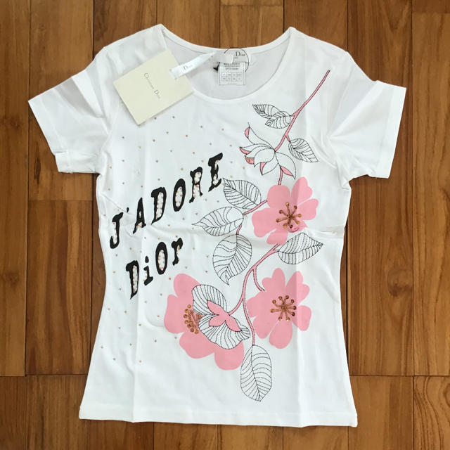 Dior(ディオール)のDior サクラ レディースのトップス(Tシャツ(半袖/袖なし))の商品写真