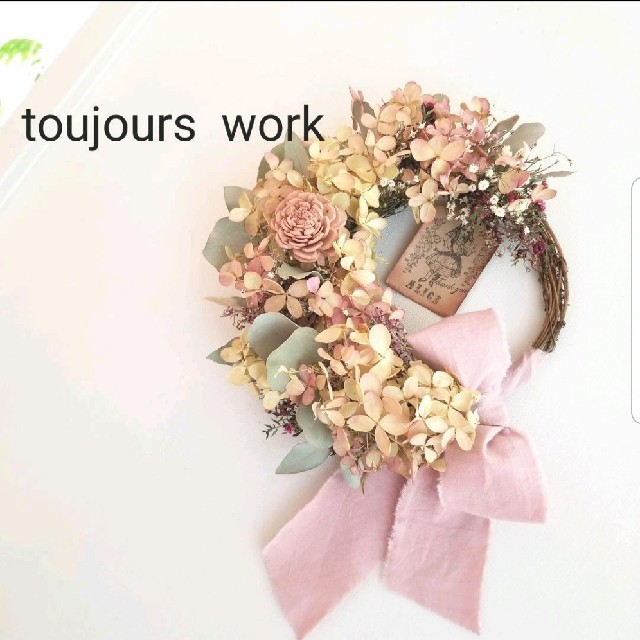 ◇ドライフラワーリース◇◆flower◇◆◇ ハンドメイドのフラワー/ガーデン(ドライフラワー)の商品写真