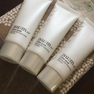 スム(su:m37°)のsum37 skin saver  (洗顔料)